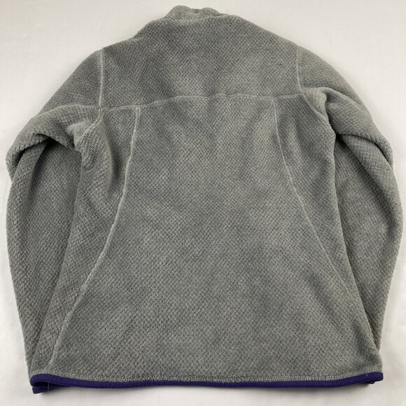 Patagonia 1/4 Snap Pullover Sweater Women’s XS Gray Purple Outdoors - Picture 2 of 10